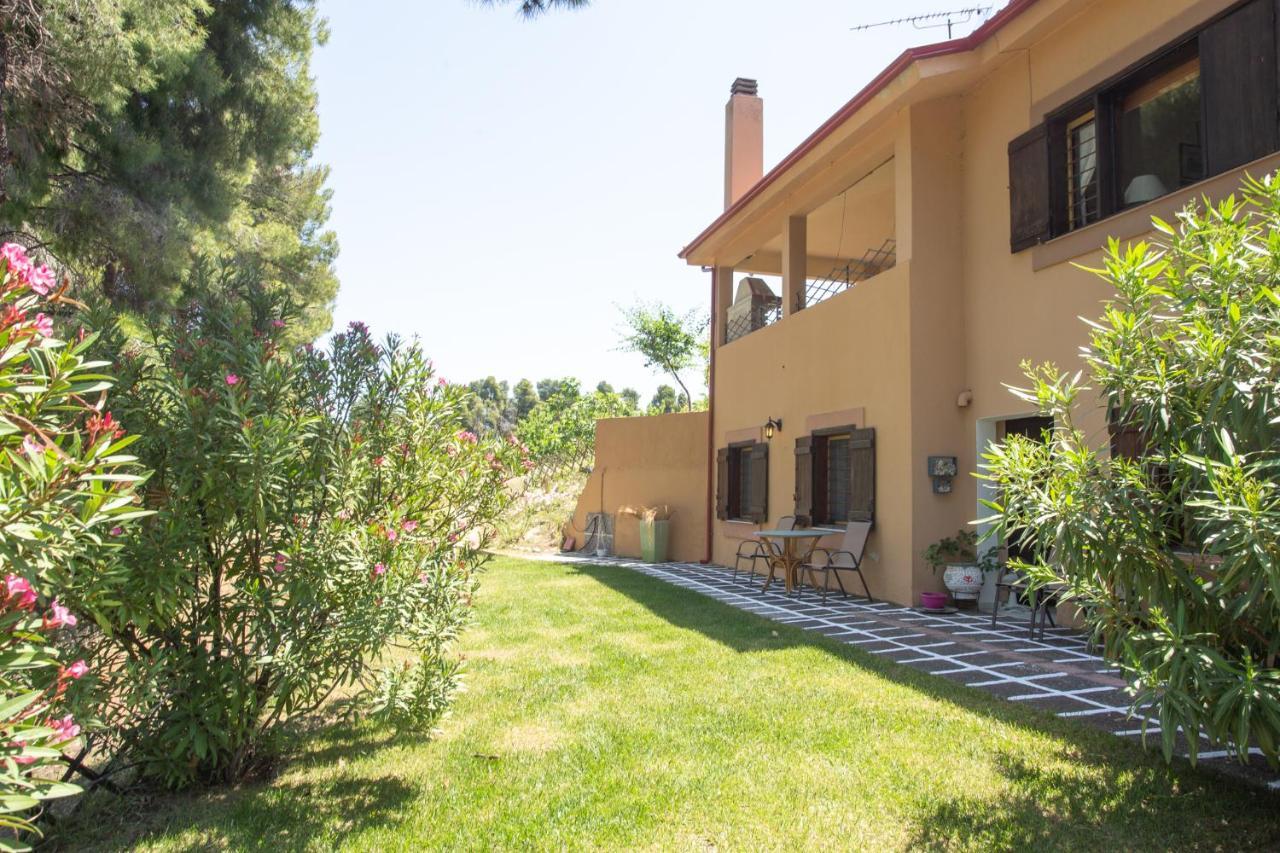 Residence On The Hill Near The Sea Siviri Exterior photo