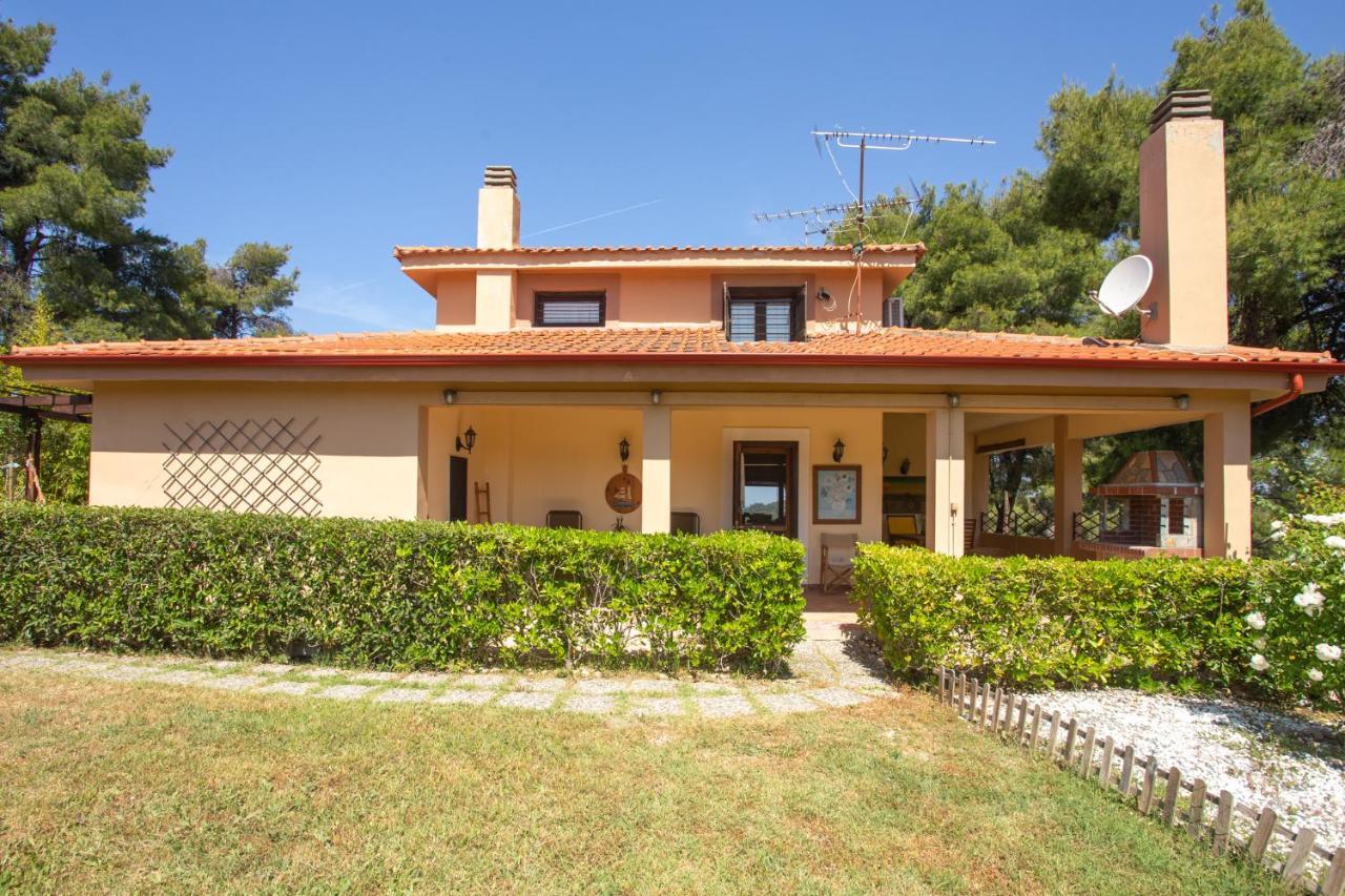 Residence On The Hill Near The Sea Siviri Exterior photo